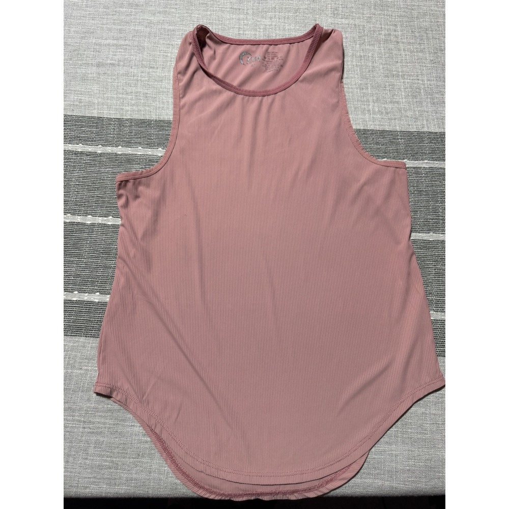 Zyia  Racerback Tank Top Dusty Rose Activewear Athletic XS‎
